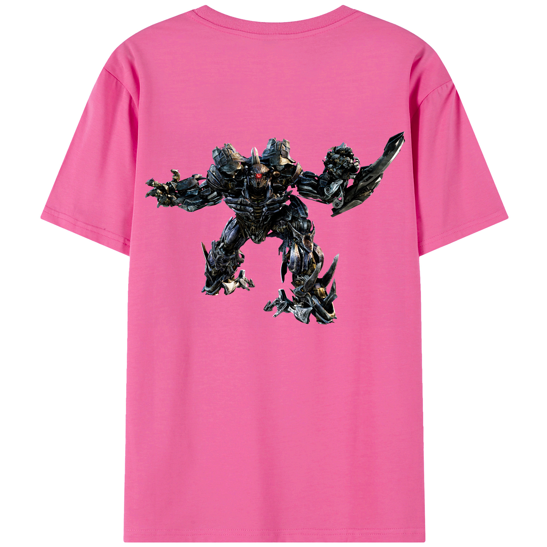 （画像用） Transformers トランスフォーマー レディース半袖Tシャツ(バックプリント)